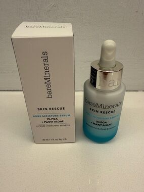 bareMinerals Skin Rescue Pure Moisture Serum in Blue and White